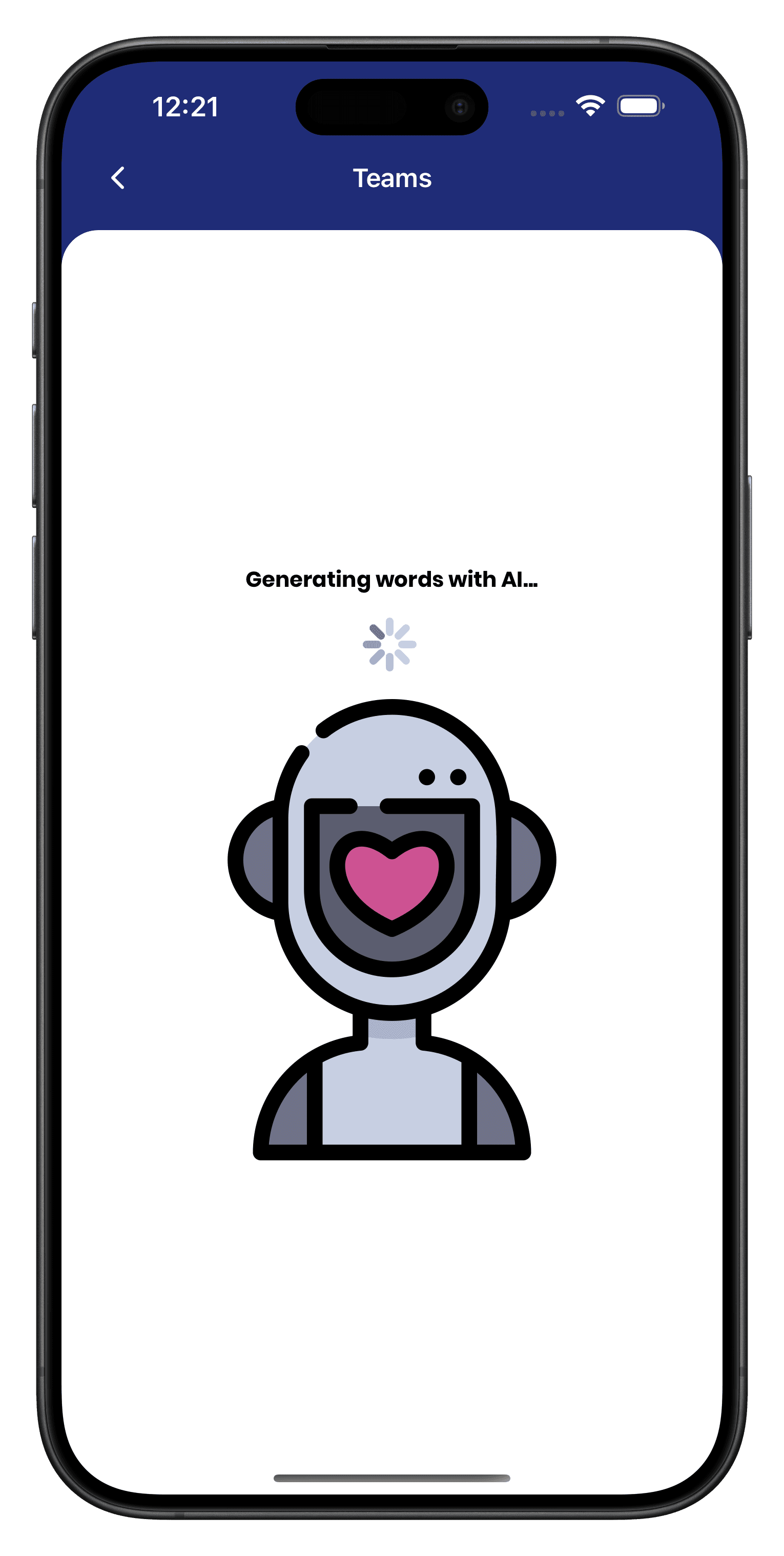 Puns charades app Showem generate AI